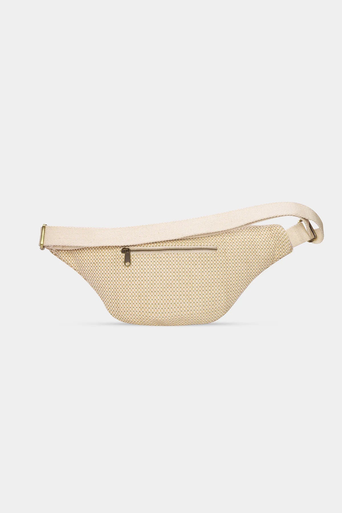 Sac Banane XL Sofia Tressage Nude