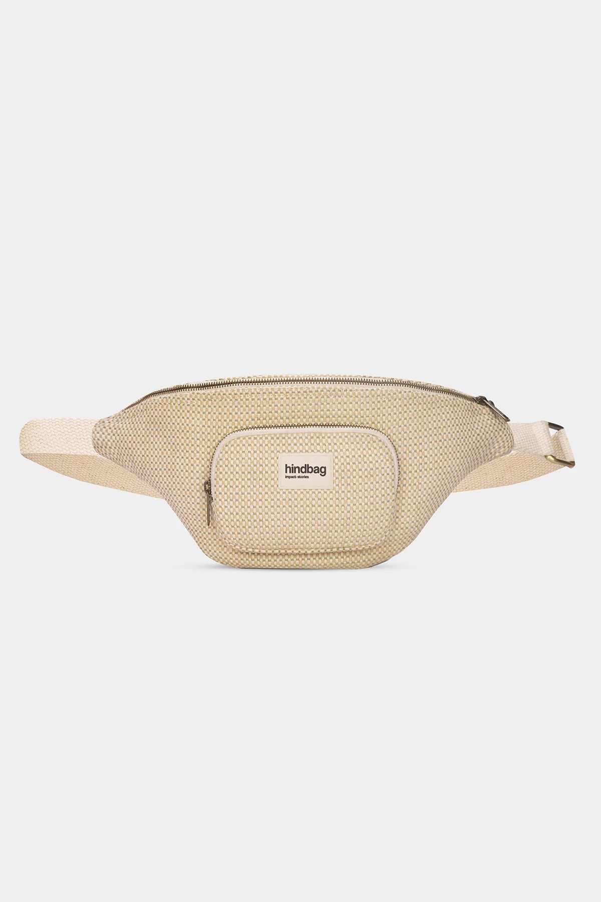 Sac Banane XL Sofia Tressage Nude