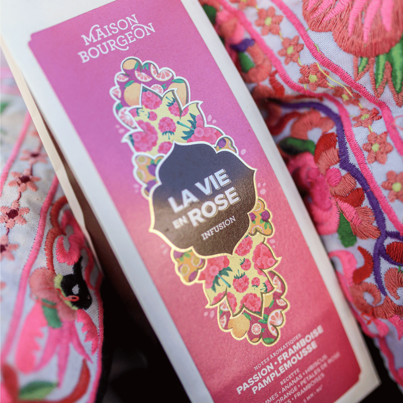 Infusion - Parfums passion, framboise et pamplemousse - Maison Bourgeon