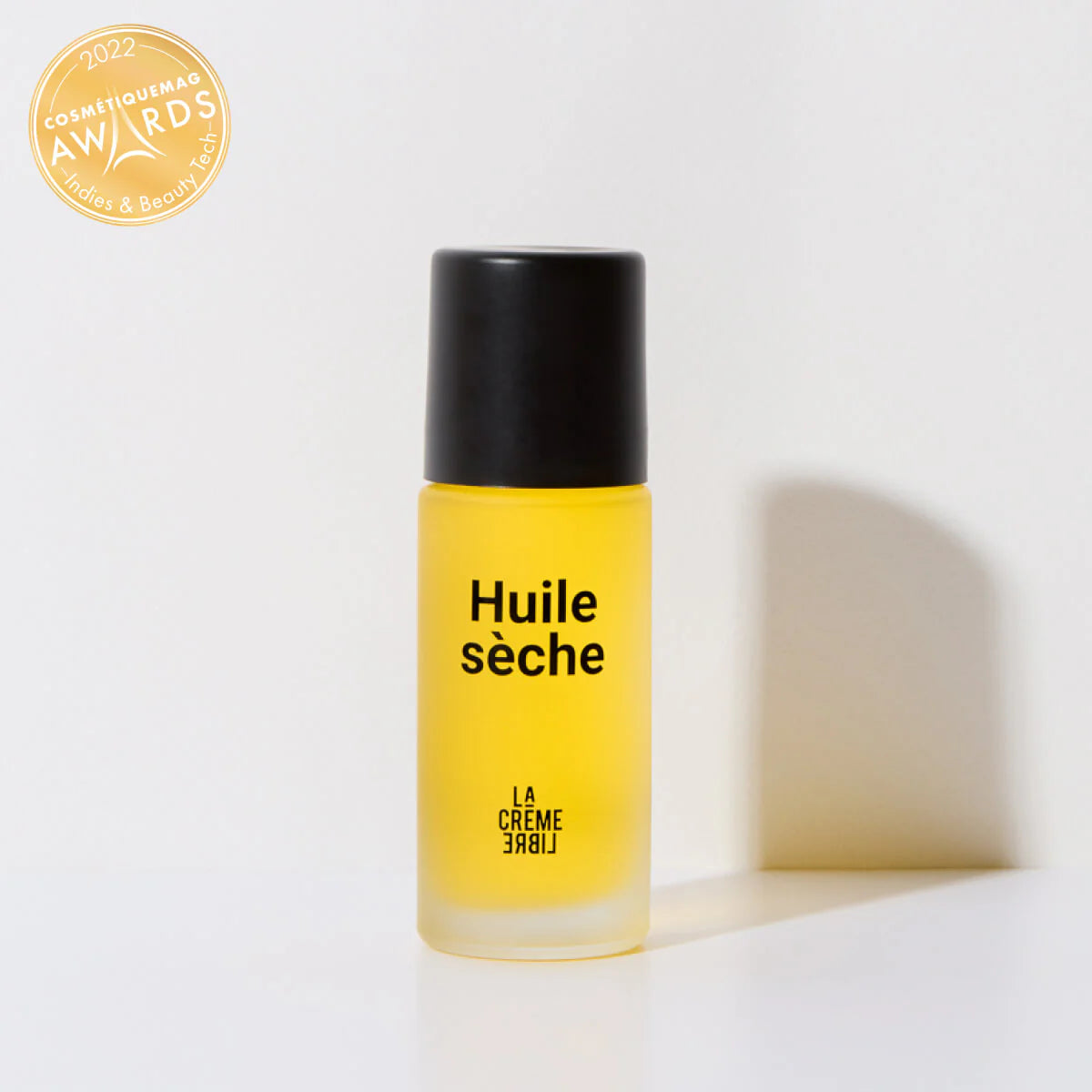 La Crème Libre Huile Sèche Fleur 50 ml, huile corps nourrissante à l’effet sec primée aux Cosmétiquemag Awards 2022