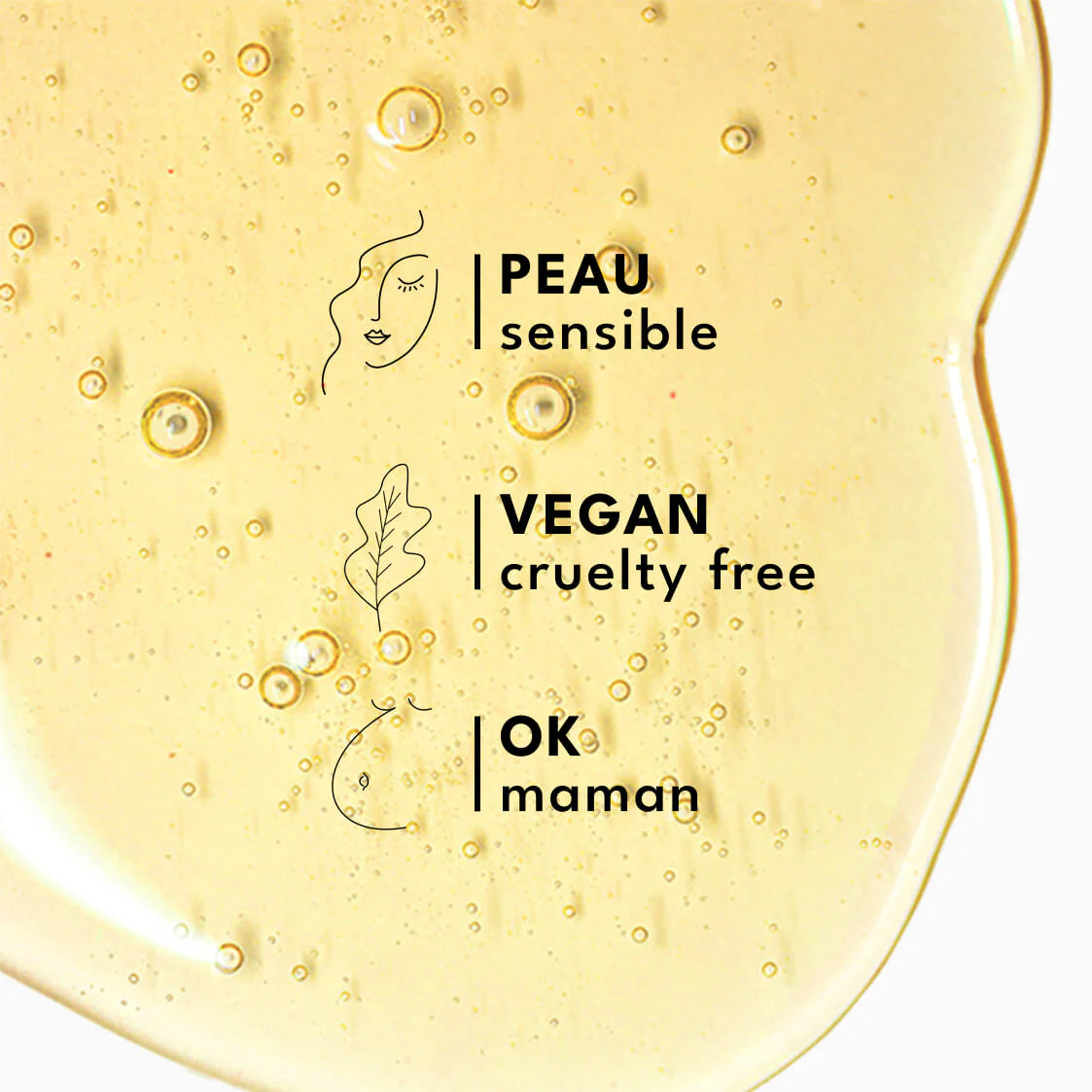 La Crème Libre Huile Sèche Fleur, soin corps vegan et cruelty free adapté aux peaux sensibles et aux futures mamans