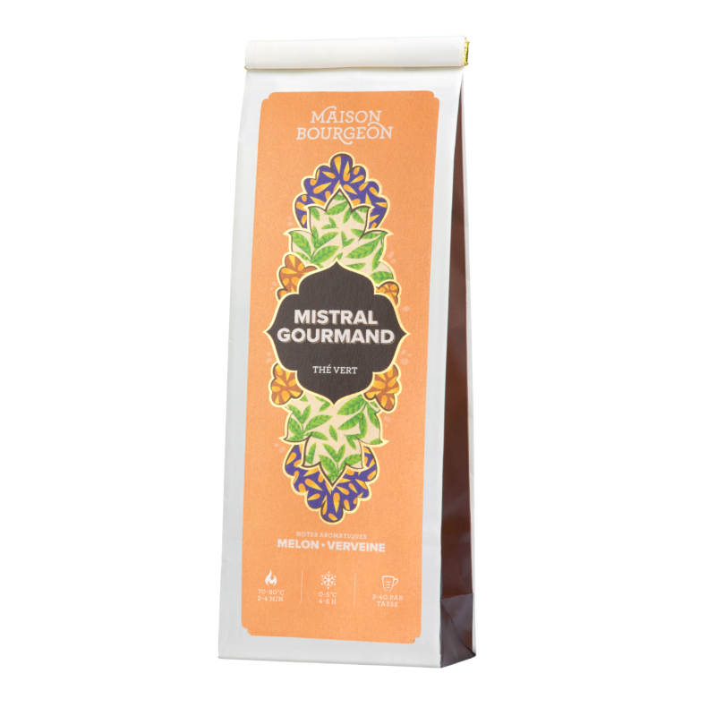 Thé Vert Mistral Gourmand Maison Bourgeon – présentation du produit