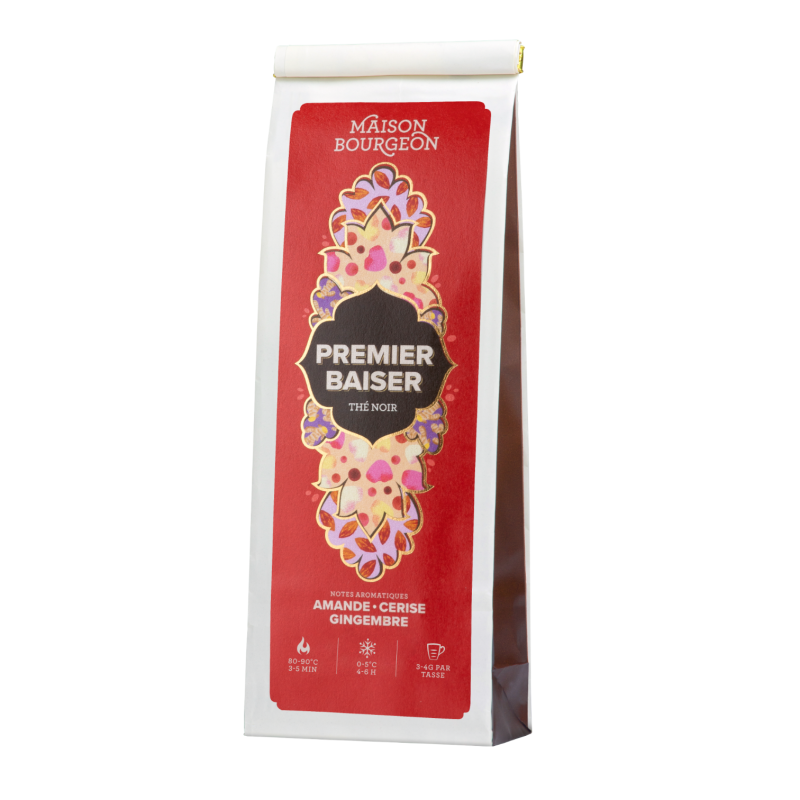 Thé Noir Premier Baiser Maison Bourgeon – présentation du produit