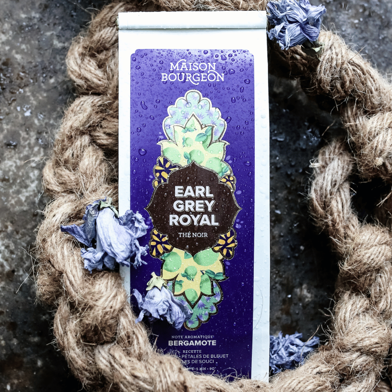 Thé Noir Earl Grey Royal Maison Bourgeon – visuel 3