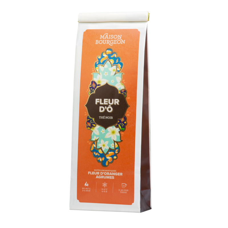 Thé noir - Parfum fleur d'oranger - Maison Bourgeon