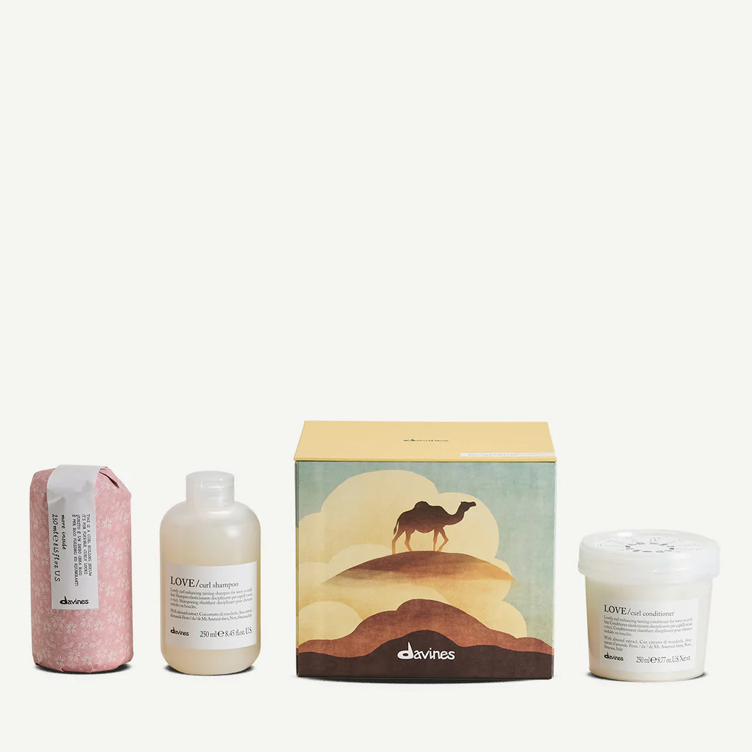 Coffret Davines Désert sauvage – rituel LOVE Curl