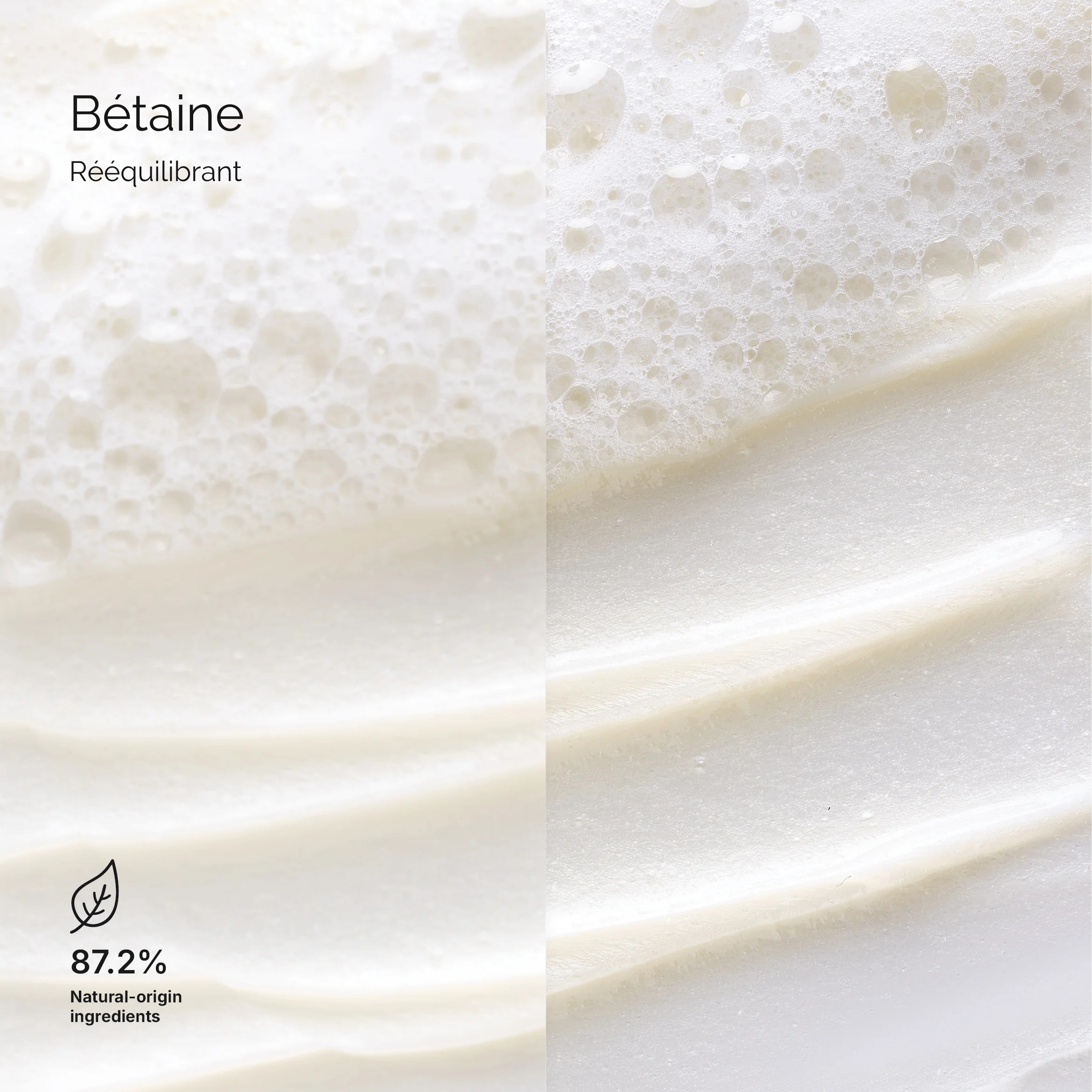 Visuel actif du Comfort Zone Essential Face Wash avec bétaïne rééquilibrante, nettoyant visage conçu pour éliminer les impuretés en douceur, respecter le confort de la peau et laisser le teint frais, net et équilibré
