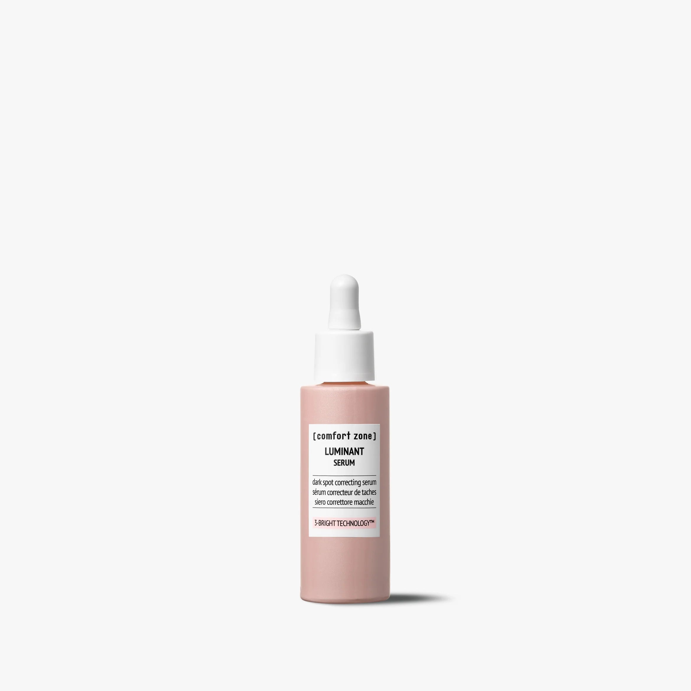 Comfort Zone Luminant Serum, sérum illuminateur correcteur de taches pour le visage, conçu pour aider à atténuer l’apparence des taches brunes, uniformiser le teint et révéler une peau plus lumineuse, éclatante et visiblement plus homogène