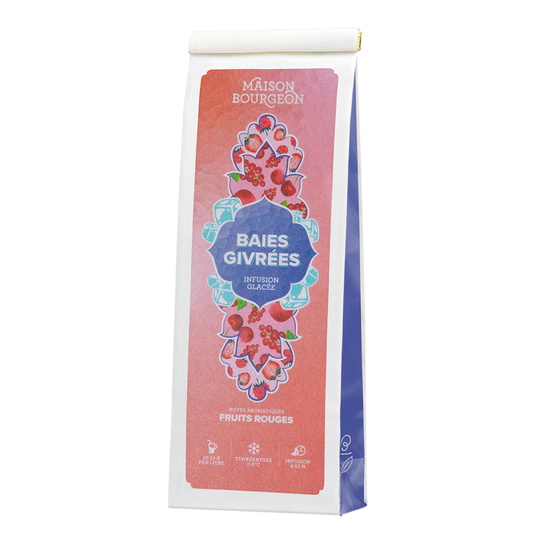 Infusion Glacé Baies Givrées Maison Bourgeon – présentation du produit