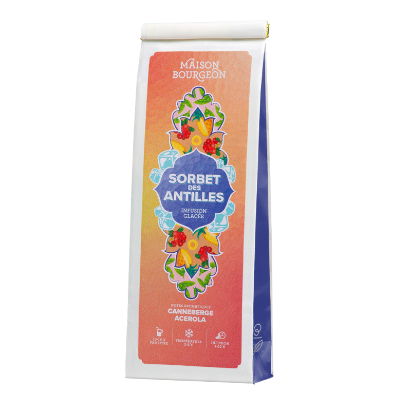 Infusion Glacée Sorbet des Antilles Maison Bourgeon – présentation du produit