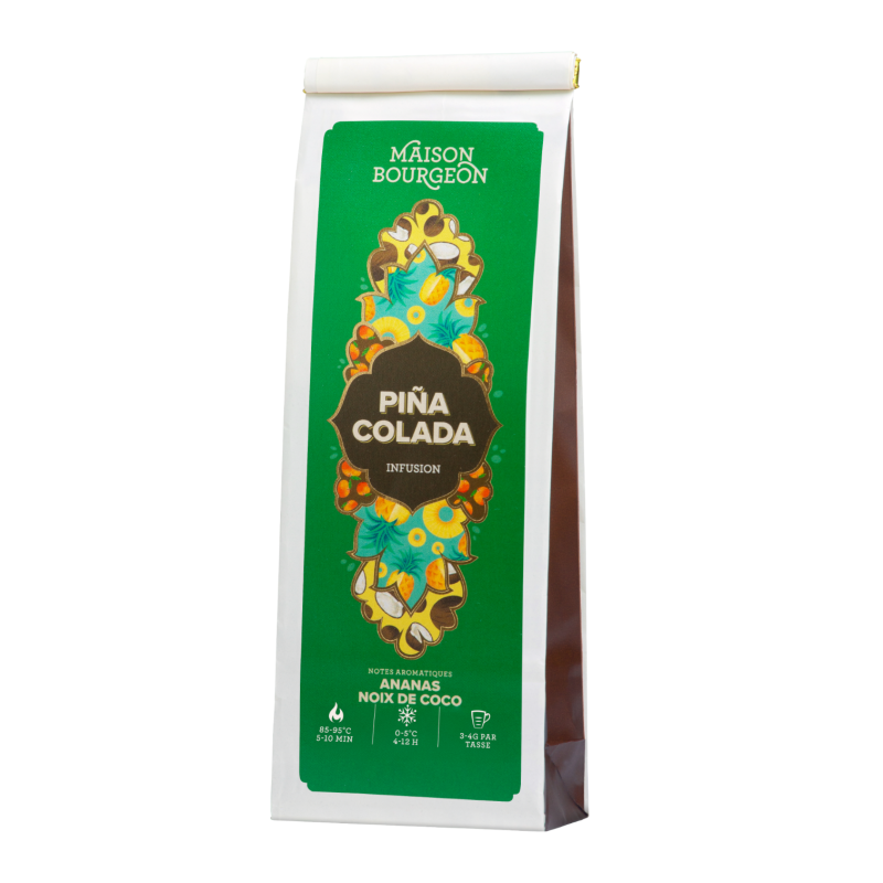 Infusion Piña Colada Maison Bourgeon – présentation du produit