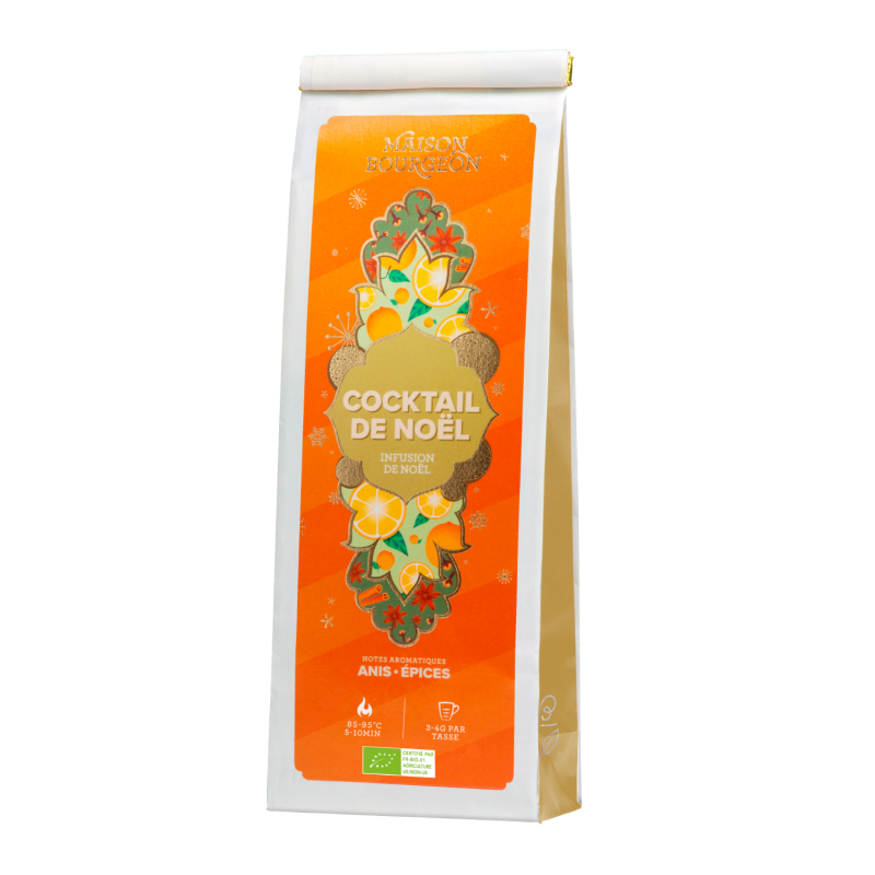 Infusion Cocktail De Noël Maison Bourgeon – présentation du produit