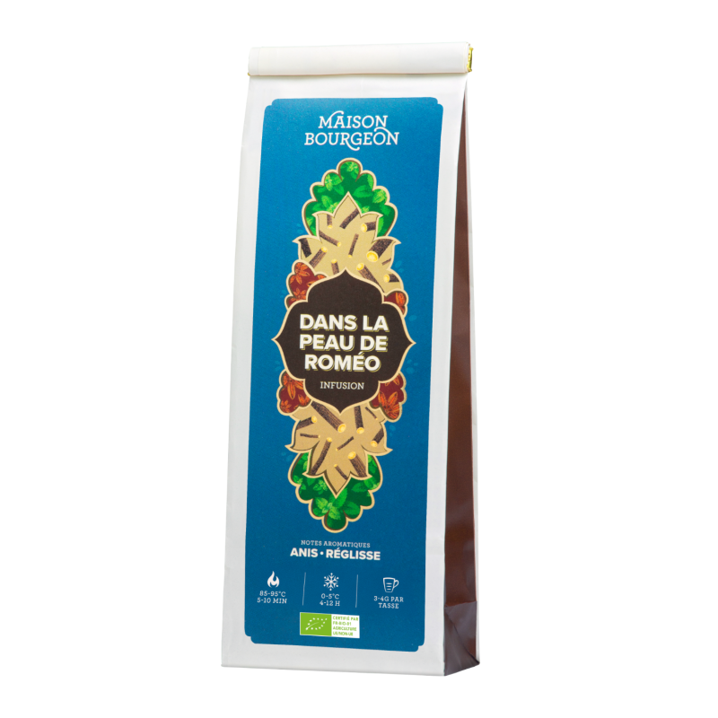 Infusion Dans La Peau De Roméo Maison Bourgeon – présentation du produit