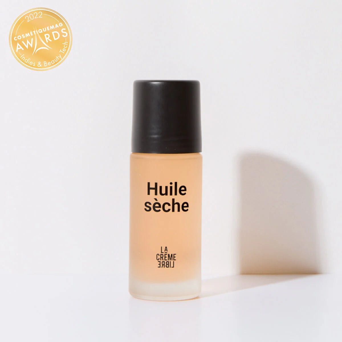 La Crème Libre Huile Sèche Figuier 50 ml, huile corps nourrissante primée aux Cosmétiquemag Awards 2022, idéale pour sublimer et adoucir la peau