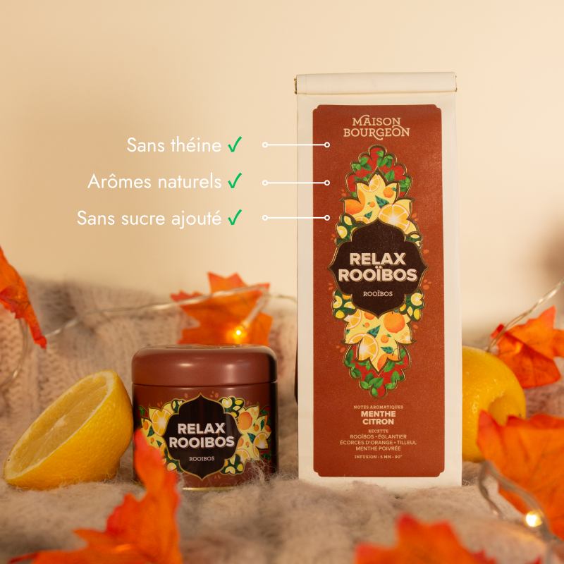 Rooibos Relax Maison Bourgeon – détail du produit
