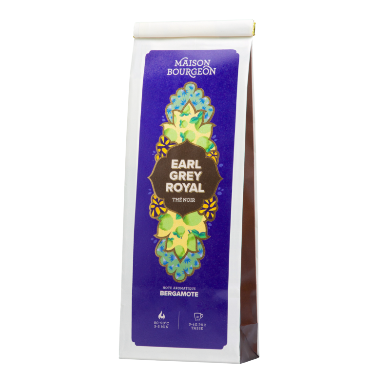 Thé Noir Earl Grey Royal Maison Bourgeon – présentation du produit