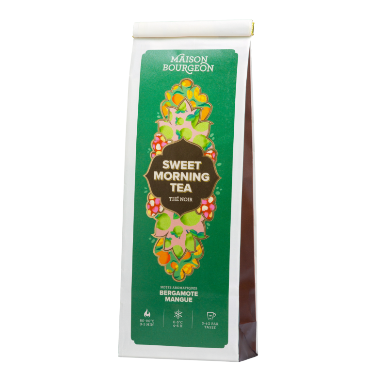 Thé Noir Sweet Morning Tea Maison Bourgeon – présentation du produit