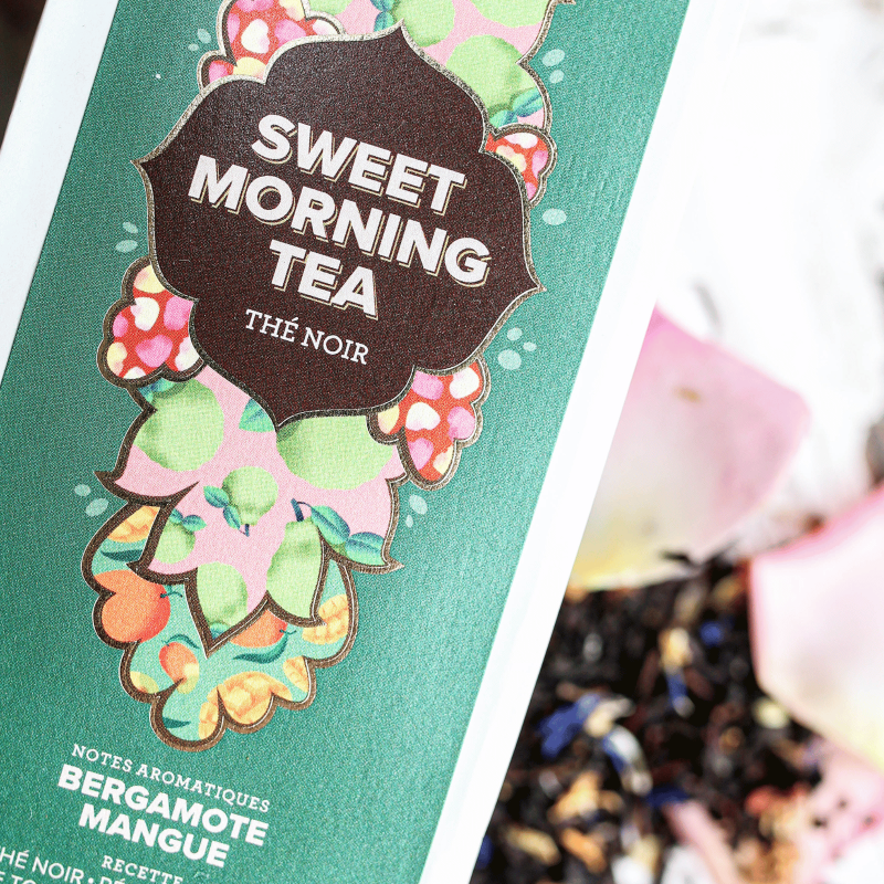 Thé Noir Sweet Morning Tea Maison Bourgeon – visuel 4