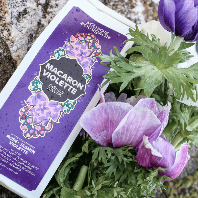 Thé Noir Macaron Violette Maison Bourgeon – visuel 6