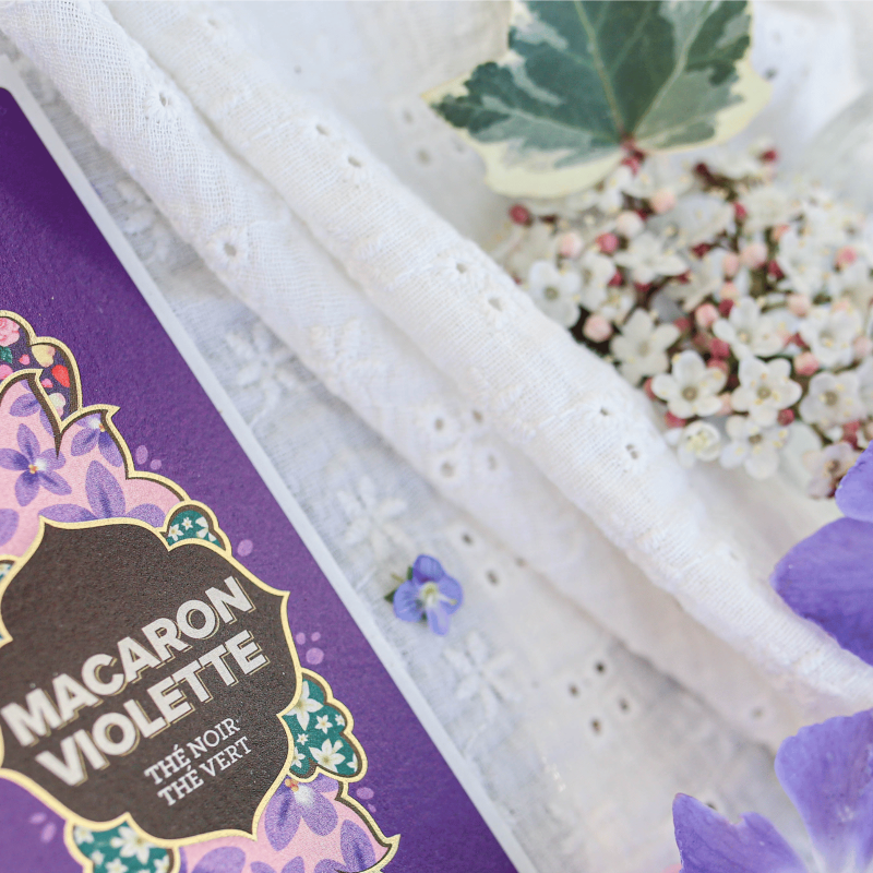 Thé Noir Macaron Violette Maison Bourgeon – visuel 5