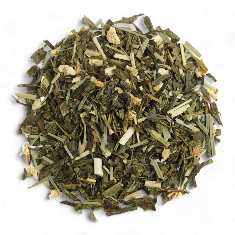 Thé Vert Orange Sanguine Maison Bourgeon – mélange en vrac
