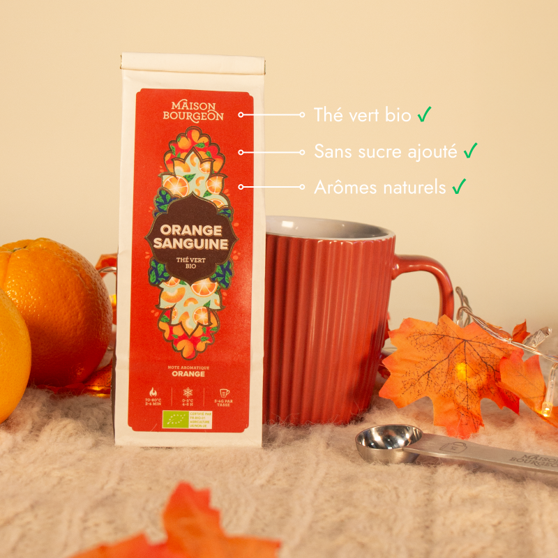 Thé Vert Orange Sanguine Maison Bourgeon – visuel 3